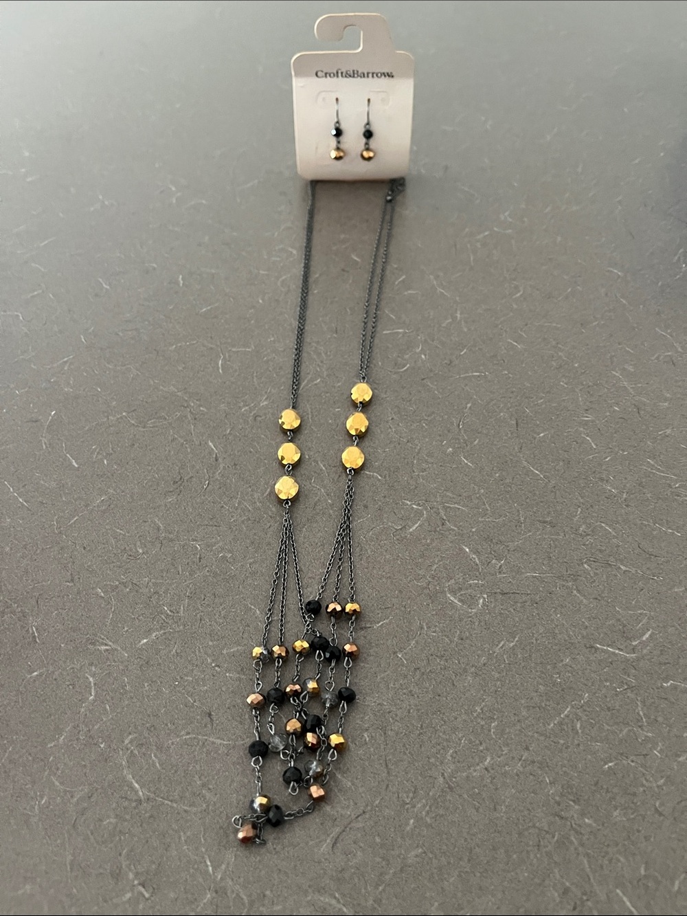 L👀K 3 for $15 Necklace and earring set